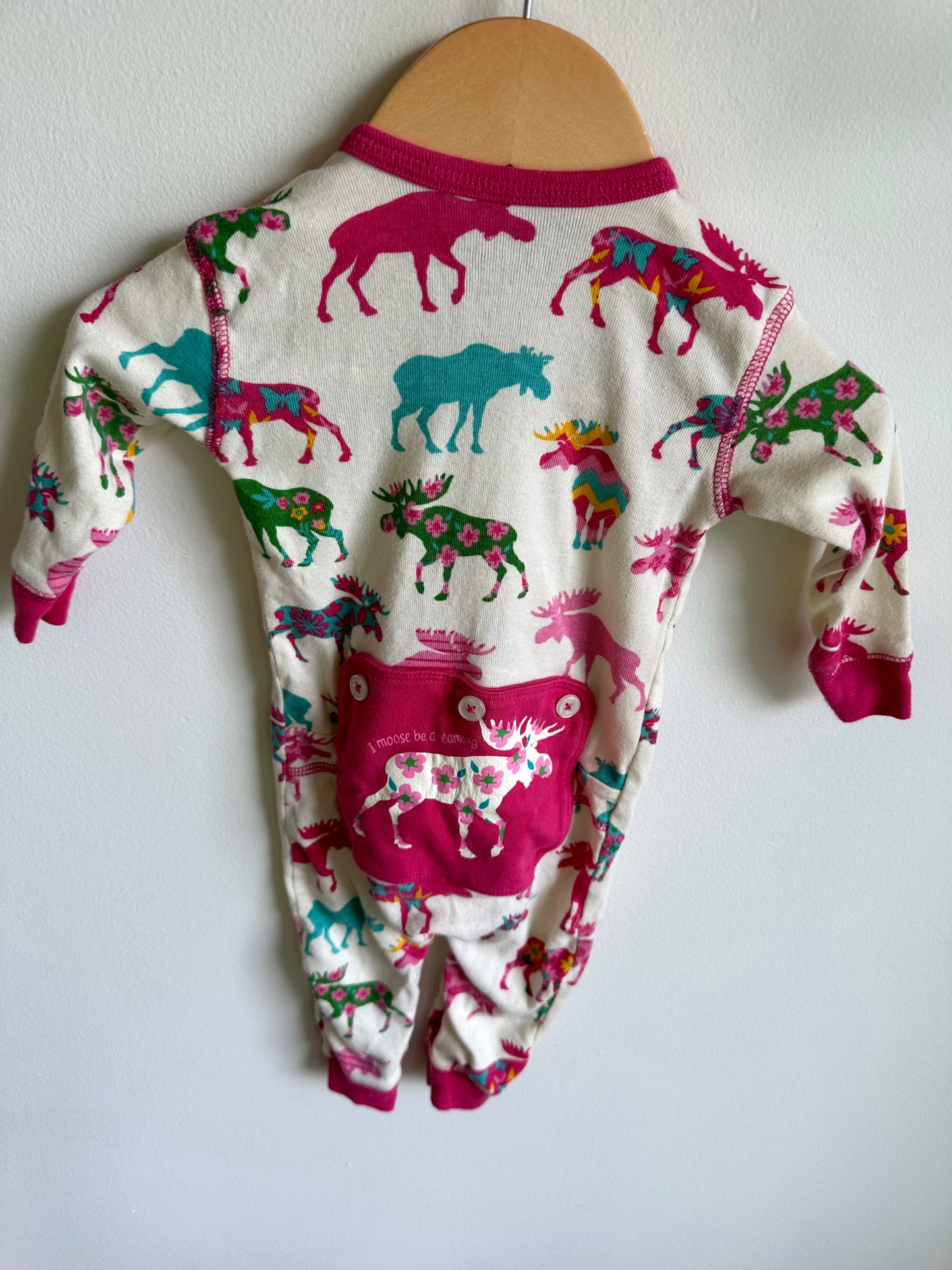 Moose Colored Sleeper / 3-6m