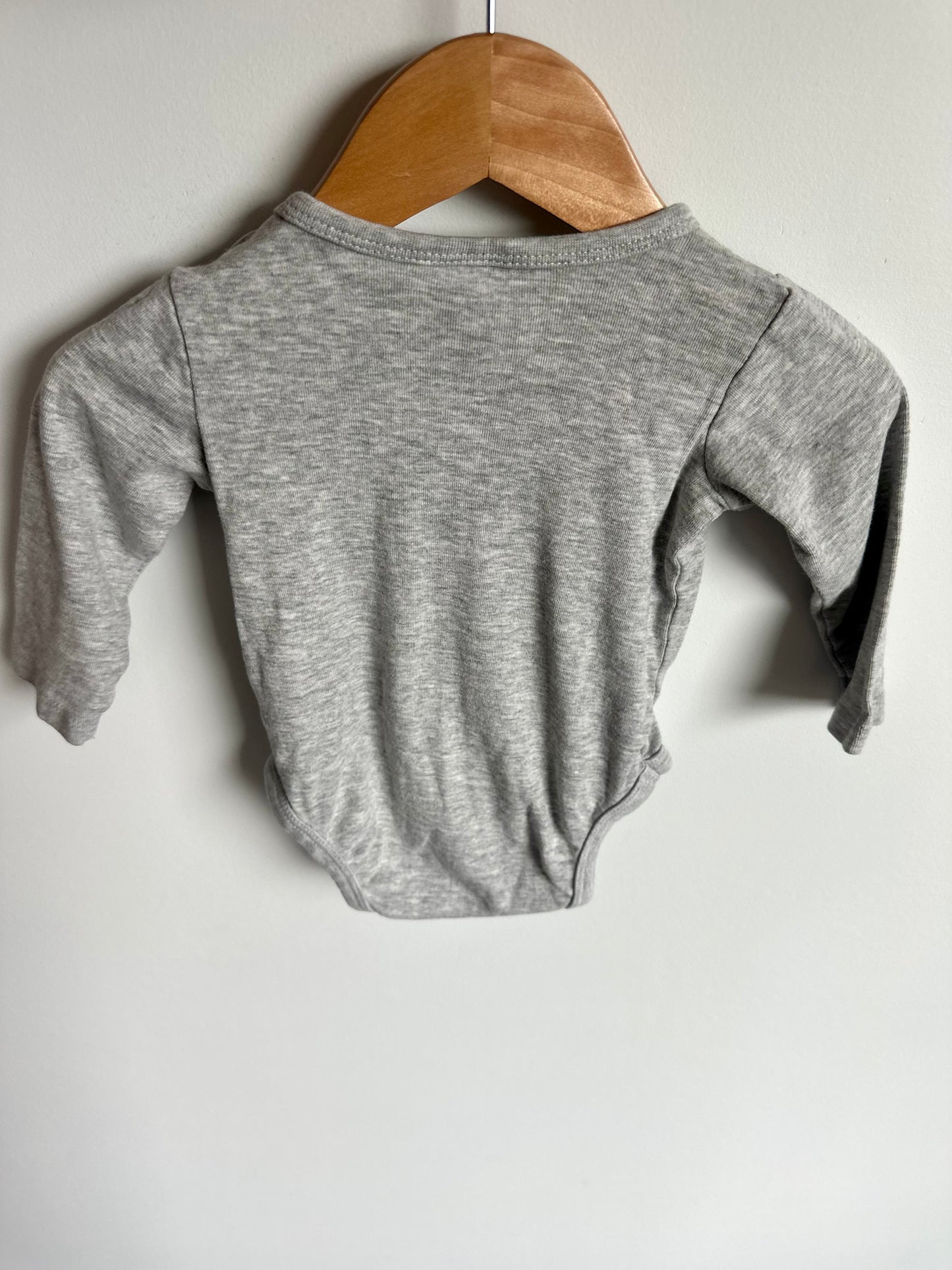Family Grey Bodysuit / 4-6m