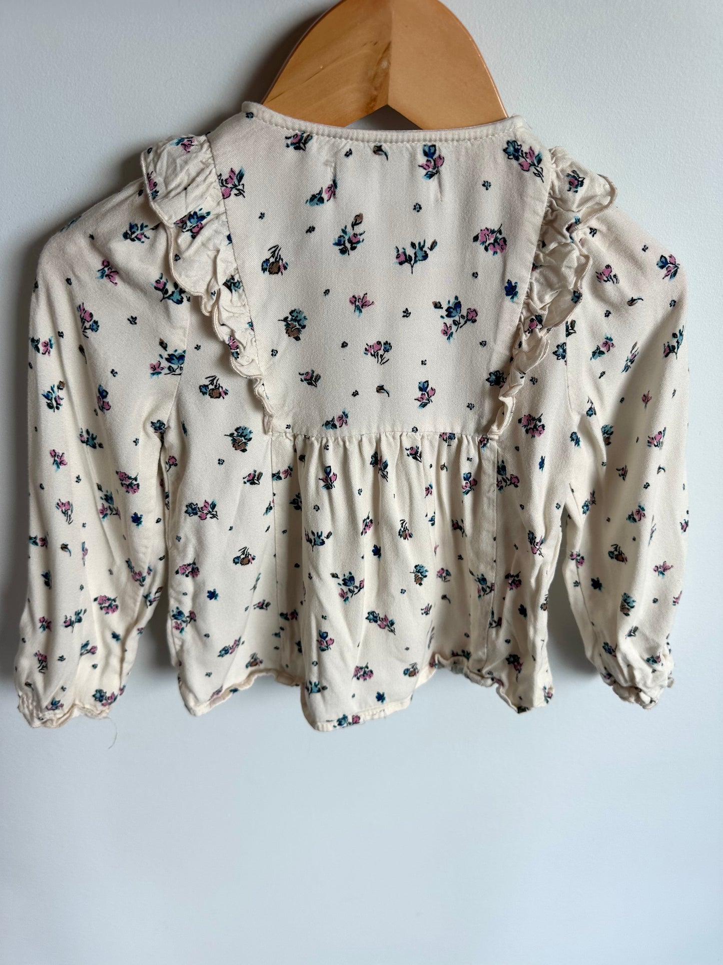 Zara Floral Long Sleeve / 3-4T