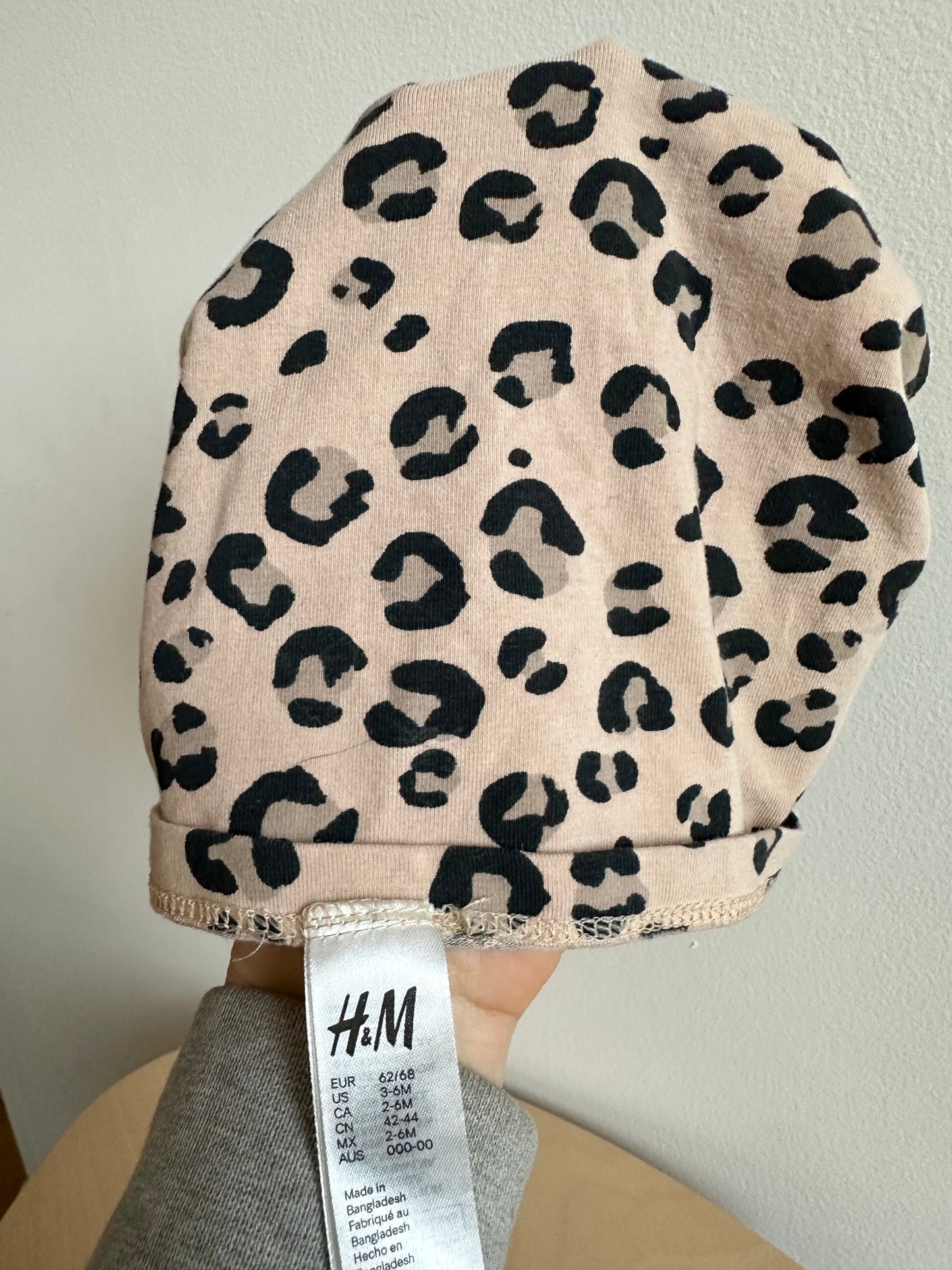 Animal Print Head Wrap / 2-6m