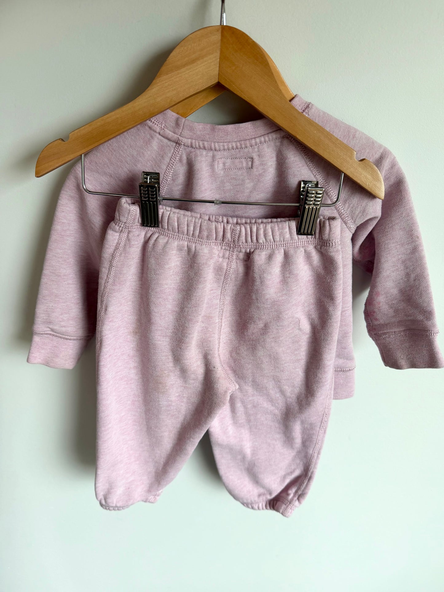Roots Pink Sweater + Pants Set (PLAY) / 12-18m