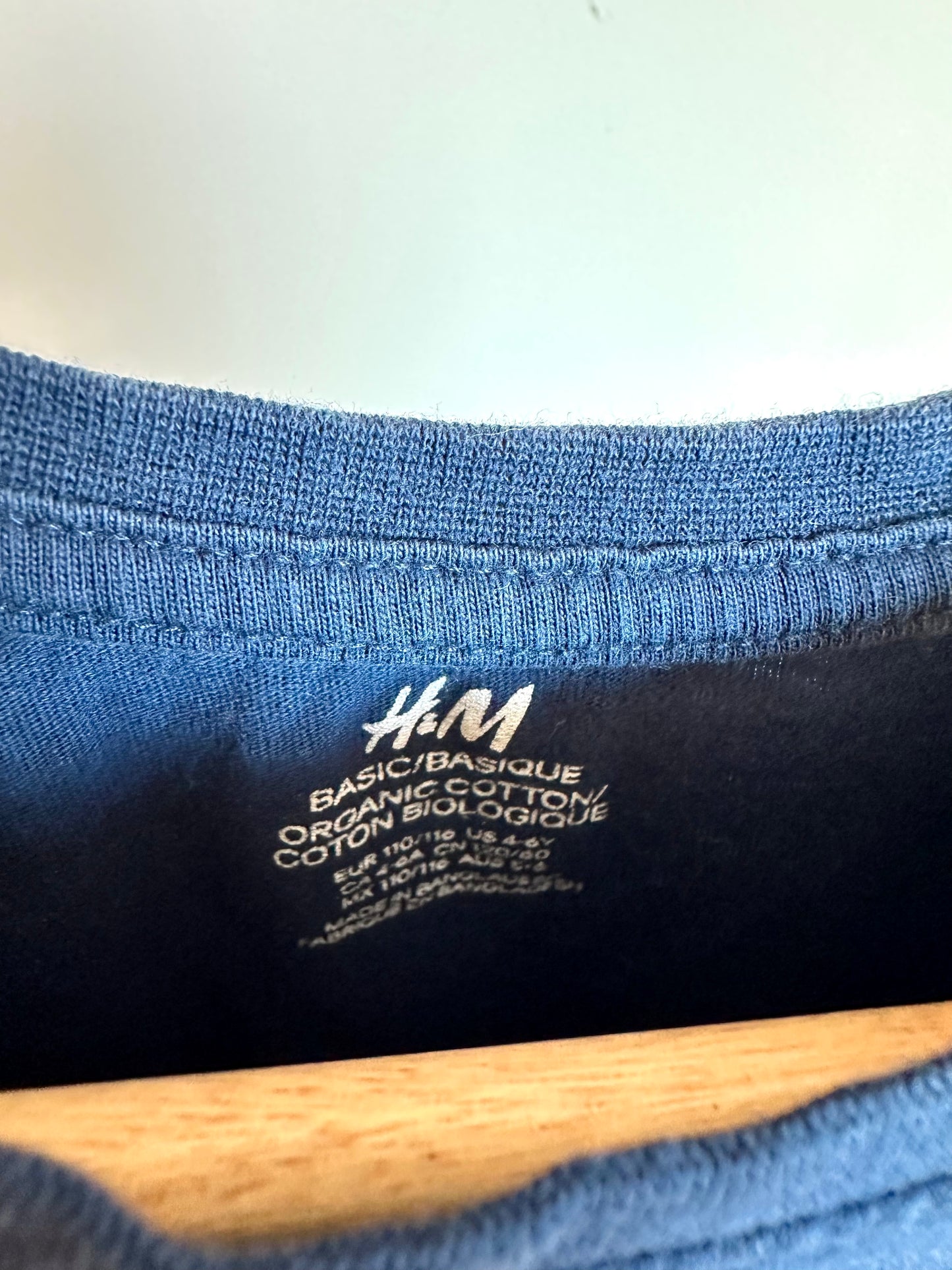 Navy Long Sleeve Top / 3-4T