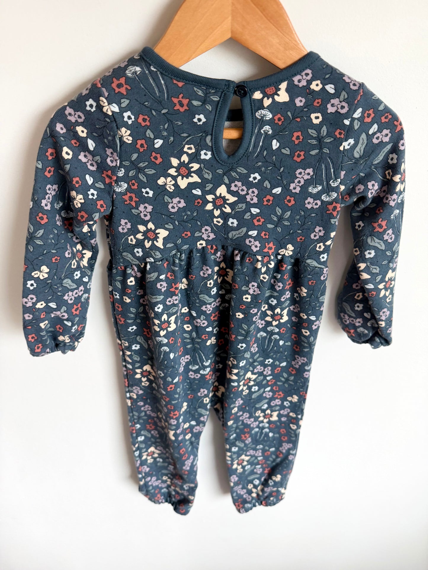 Foliage Longsleeve Jumpsuit / 24m