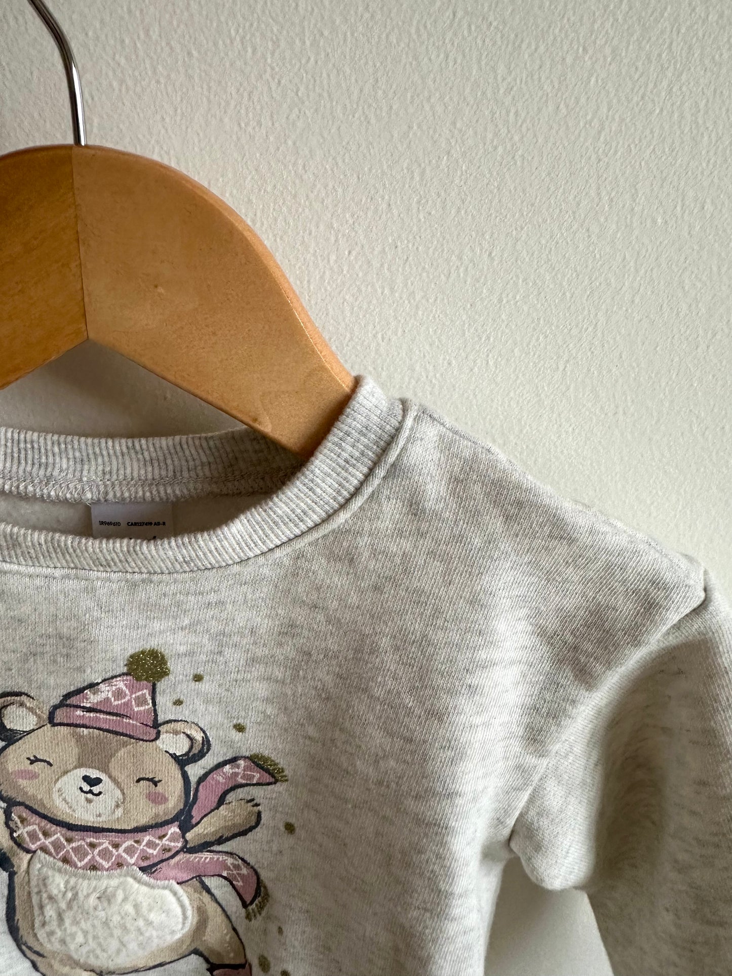 Bear Ice Skating Sweater / 12m