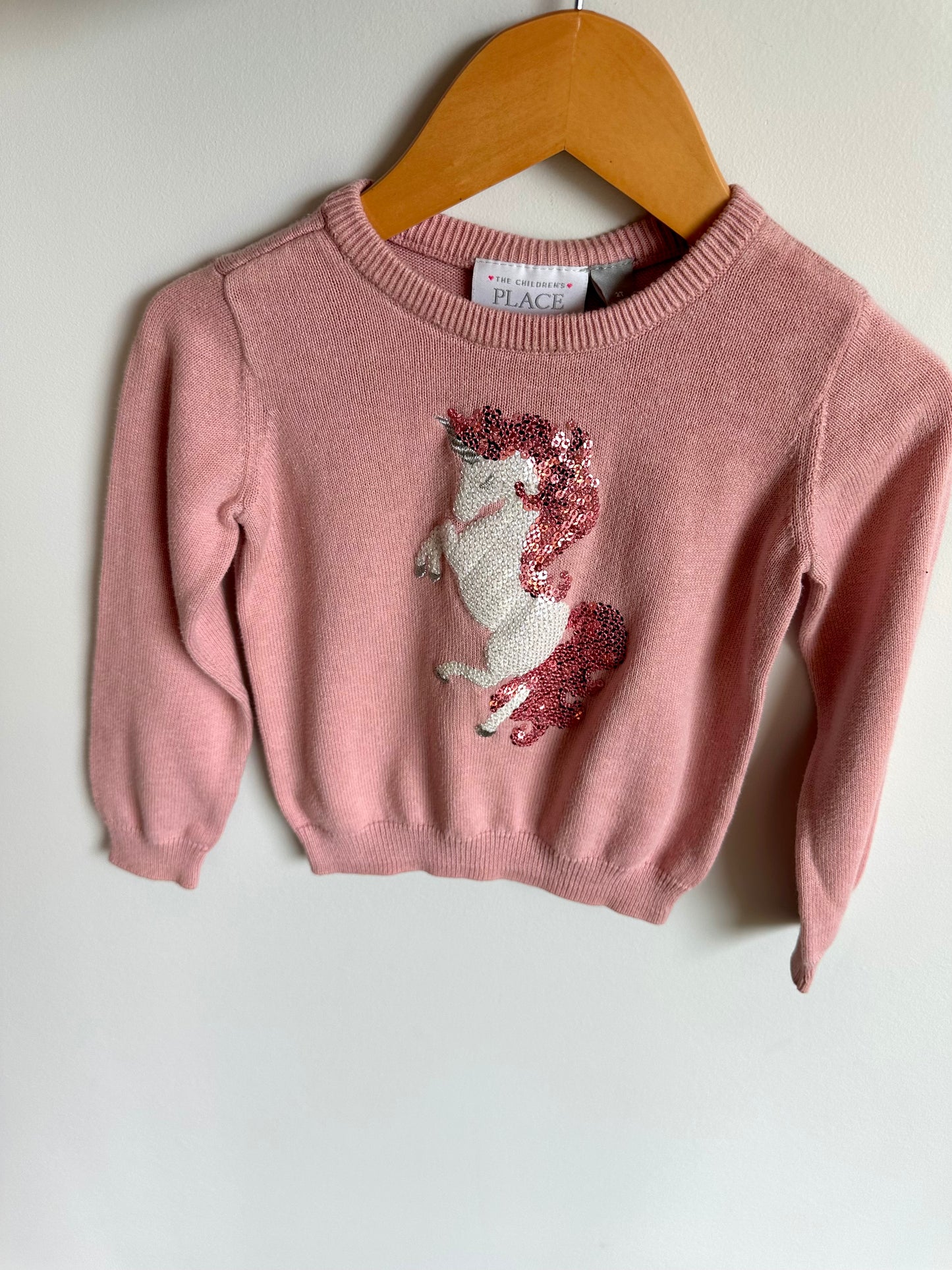 Unicorn Sequin Sweater / 2T