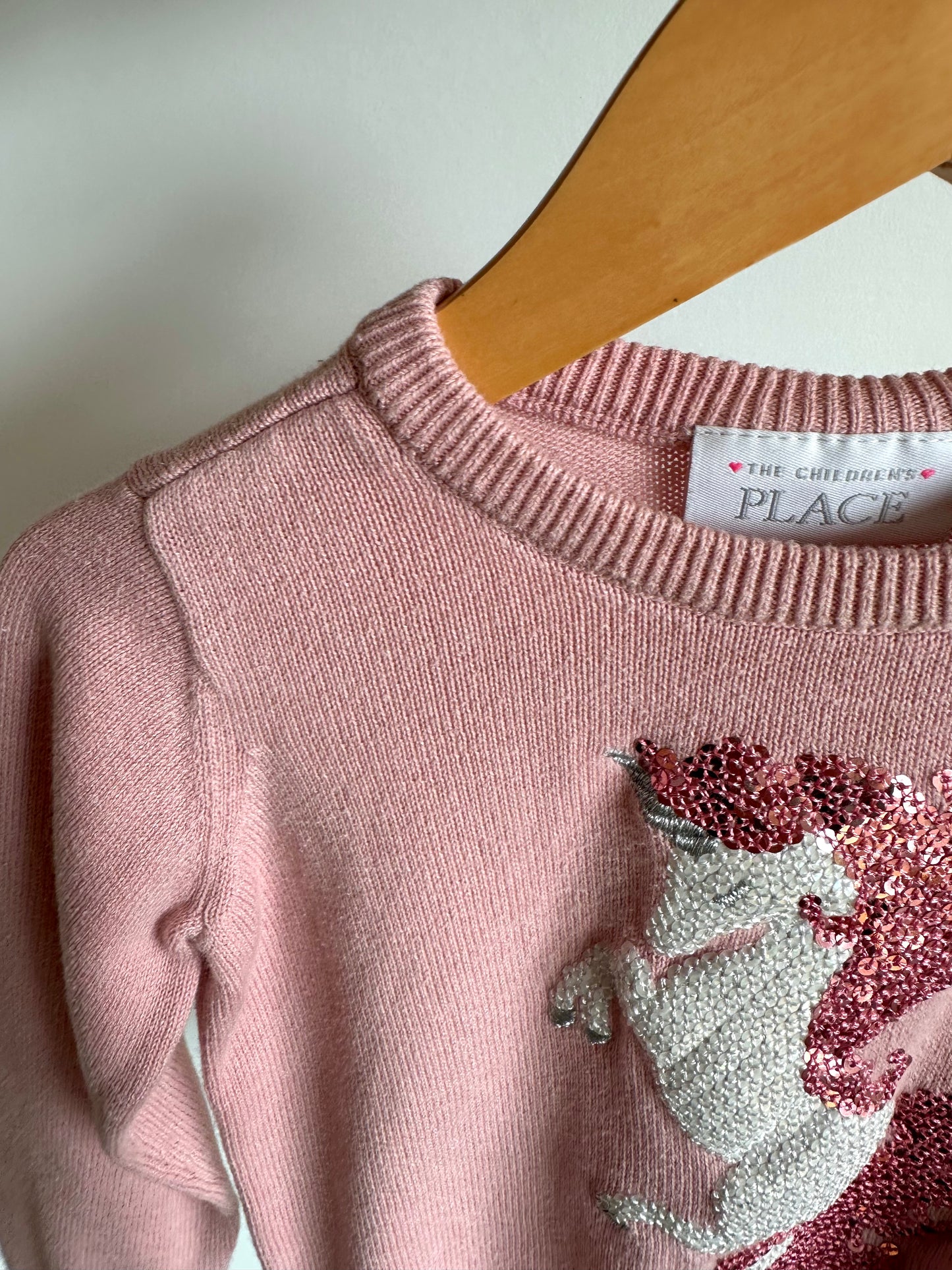 Unicorn Sequin Sweater / 2T