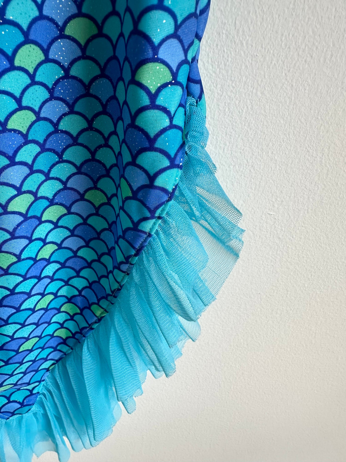 Blue Mermaid Skirt / 4-5 years (xs)
