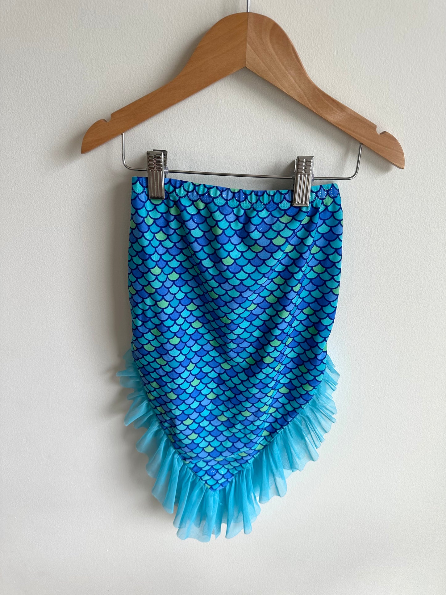 Blue Mermaid Skirt / 4-5 years (xs)