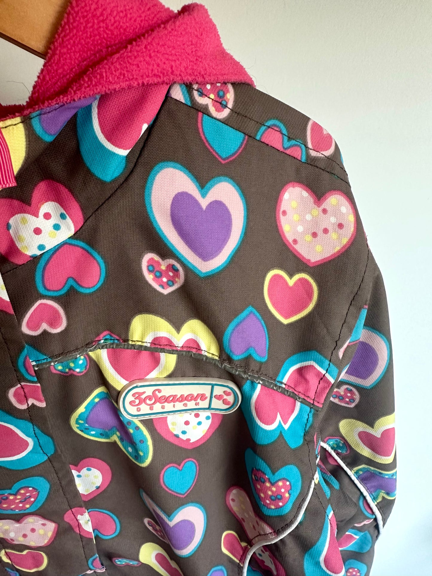 Heart Pattern Jacket / 10-12 years (xlg)