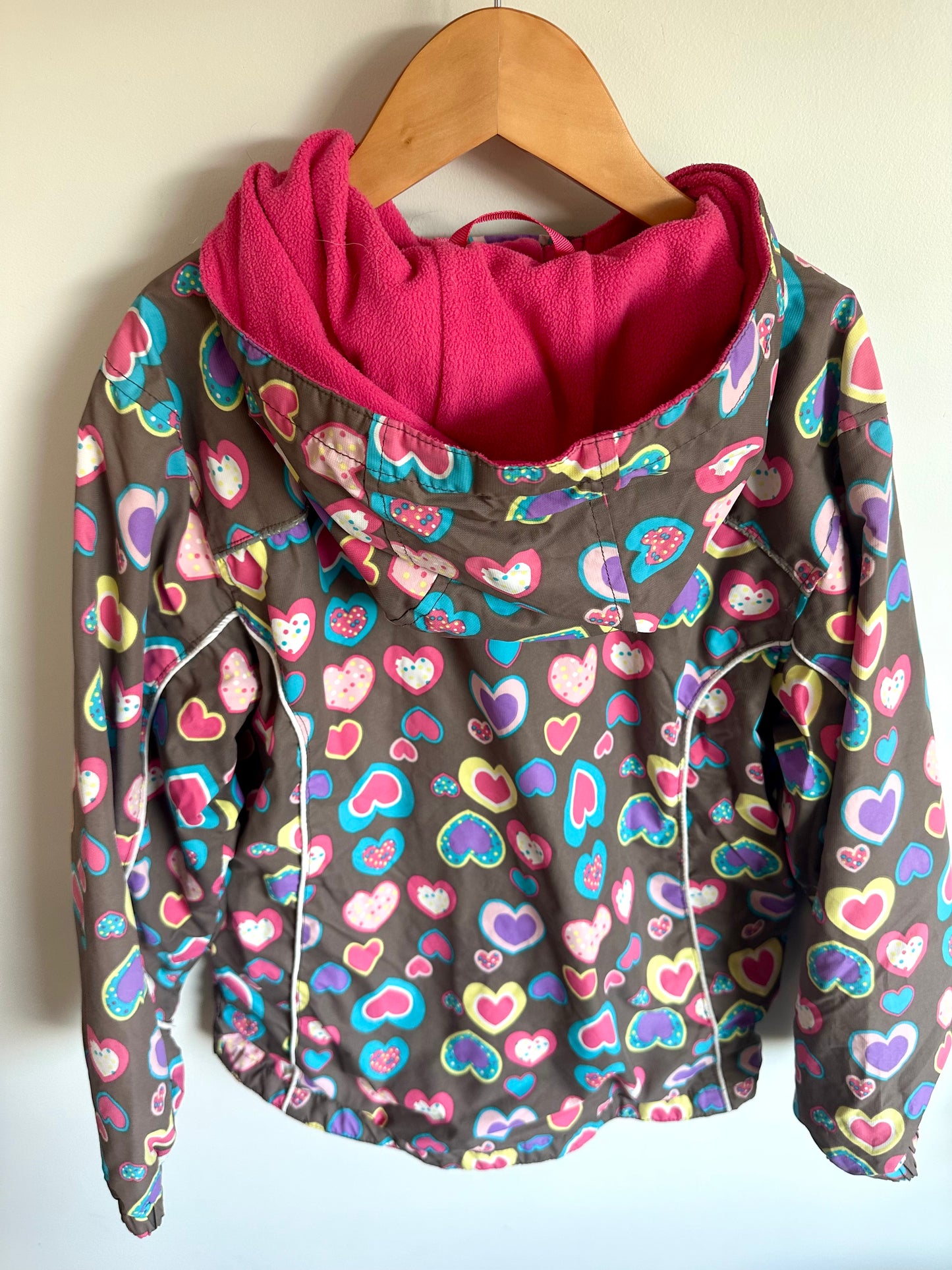 Heart Pattern Jacket / 10-12 years (xlg)