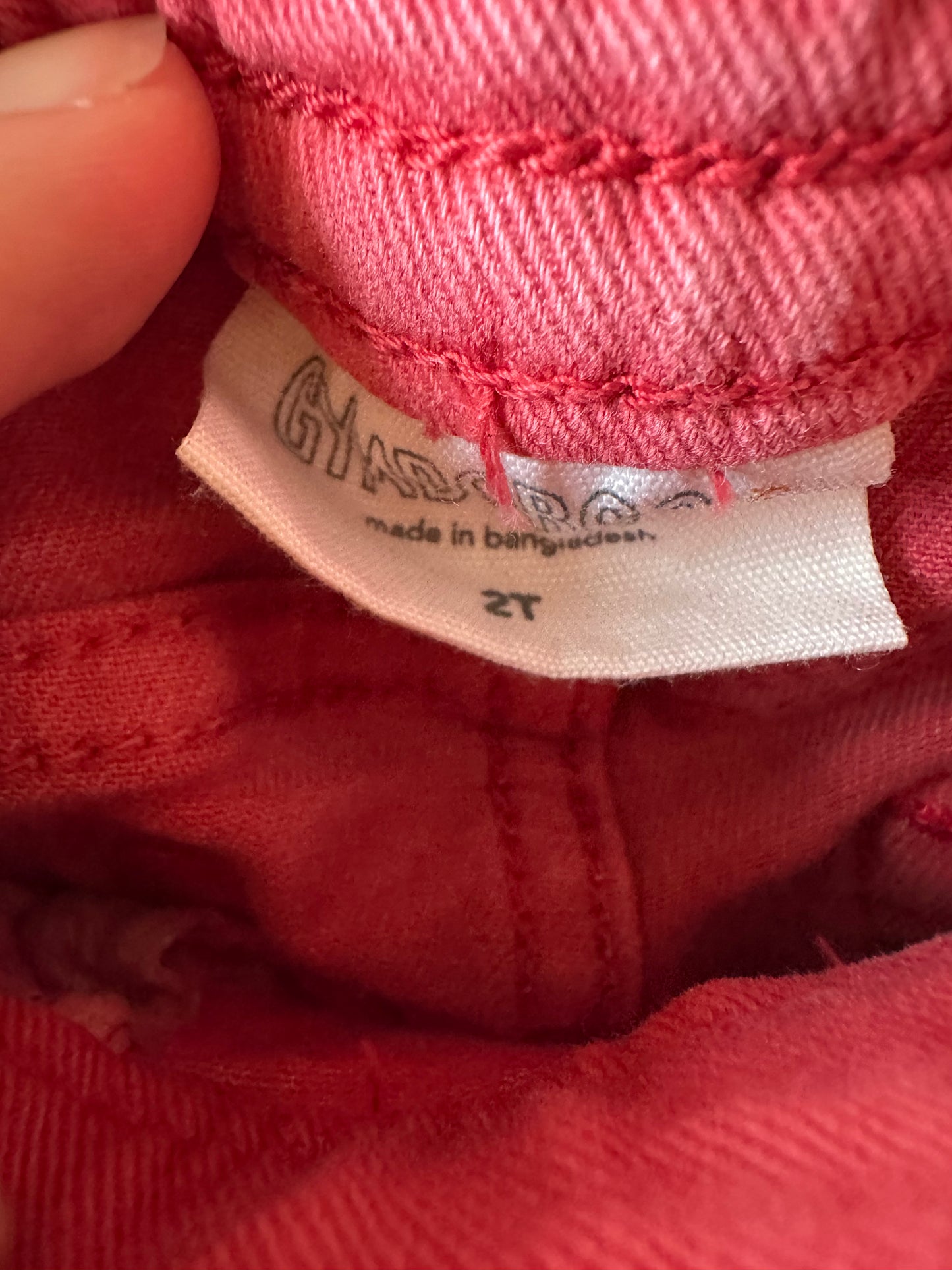 Gymboree Red Pants / 2T