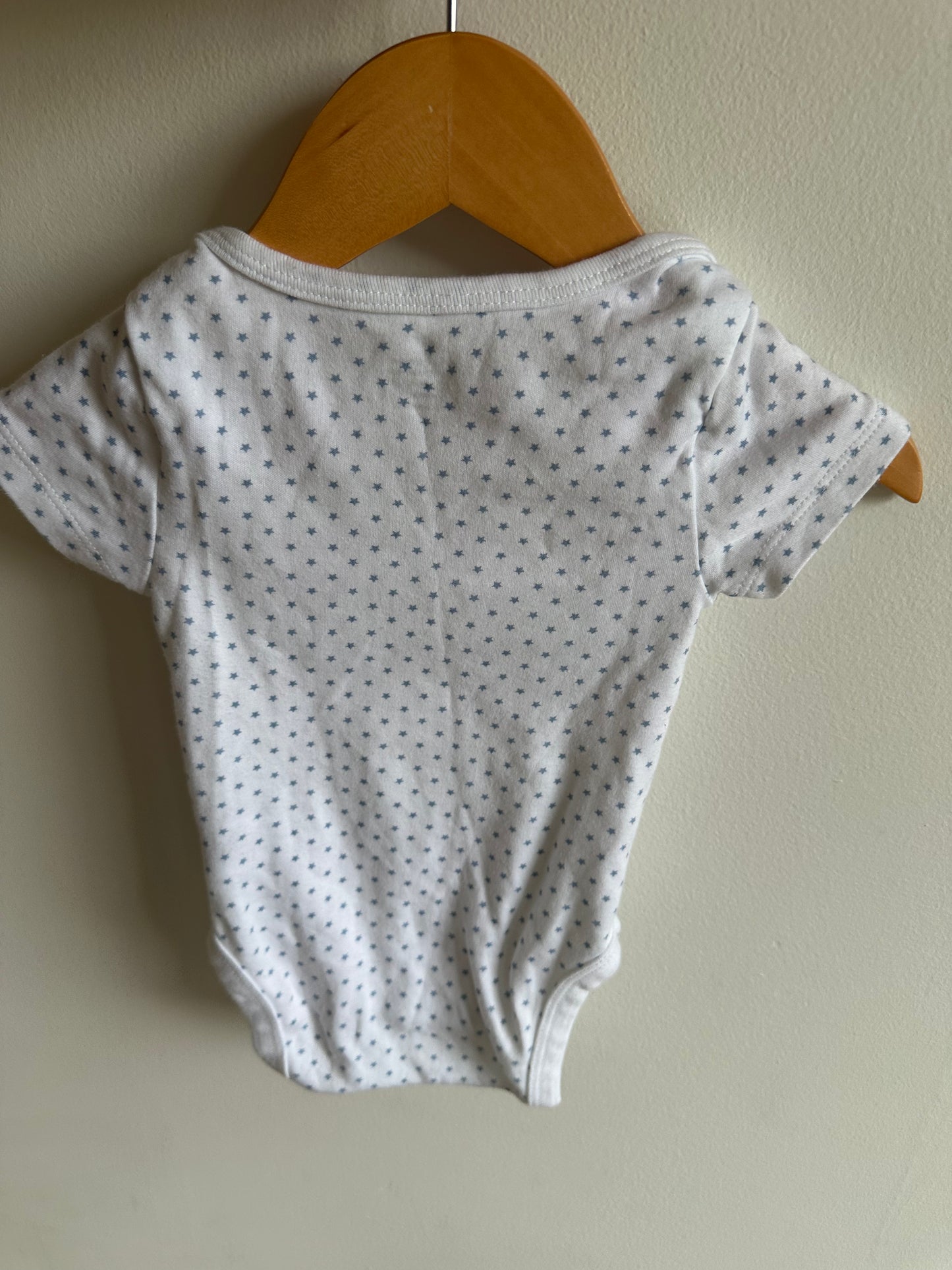 Star Pima Cotton Bodysuit / 9m