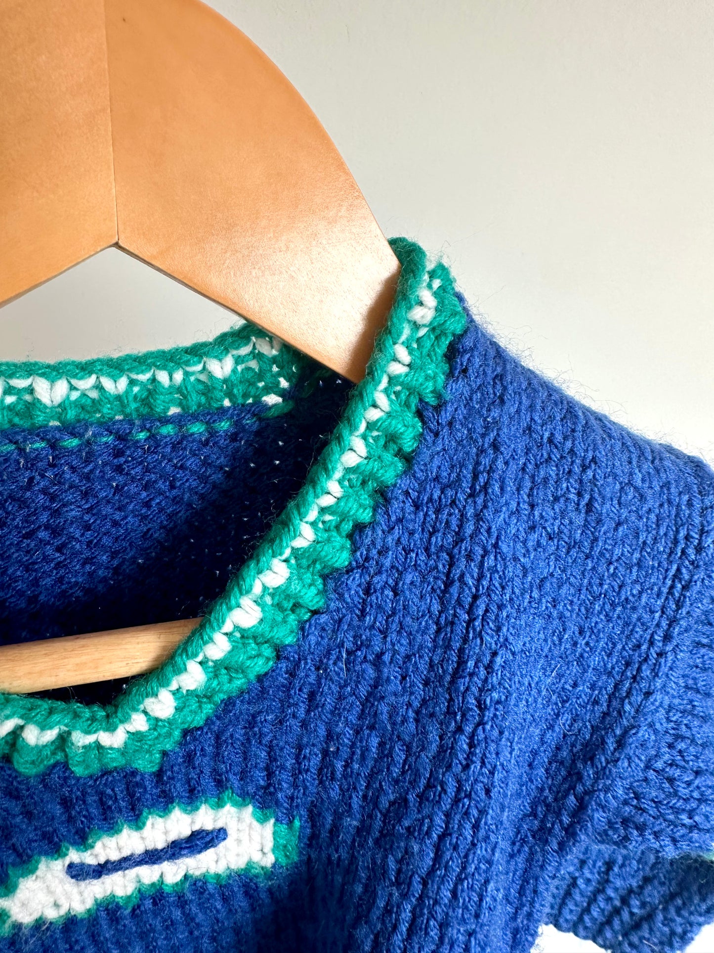 Canucks Handmade Knit Jersey / 12m?