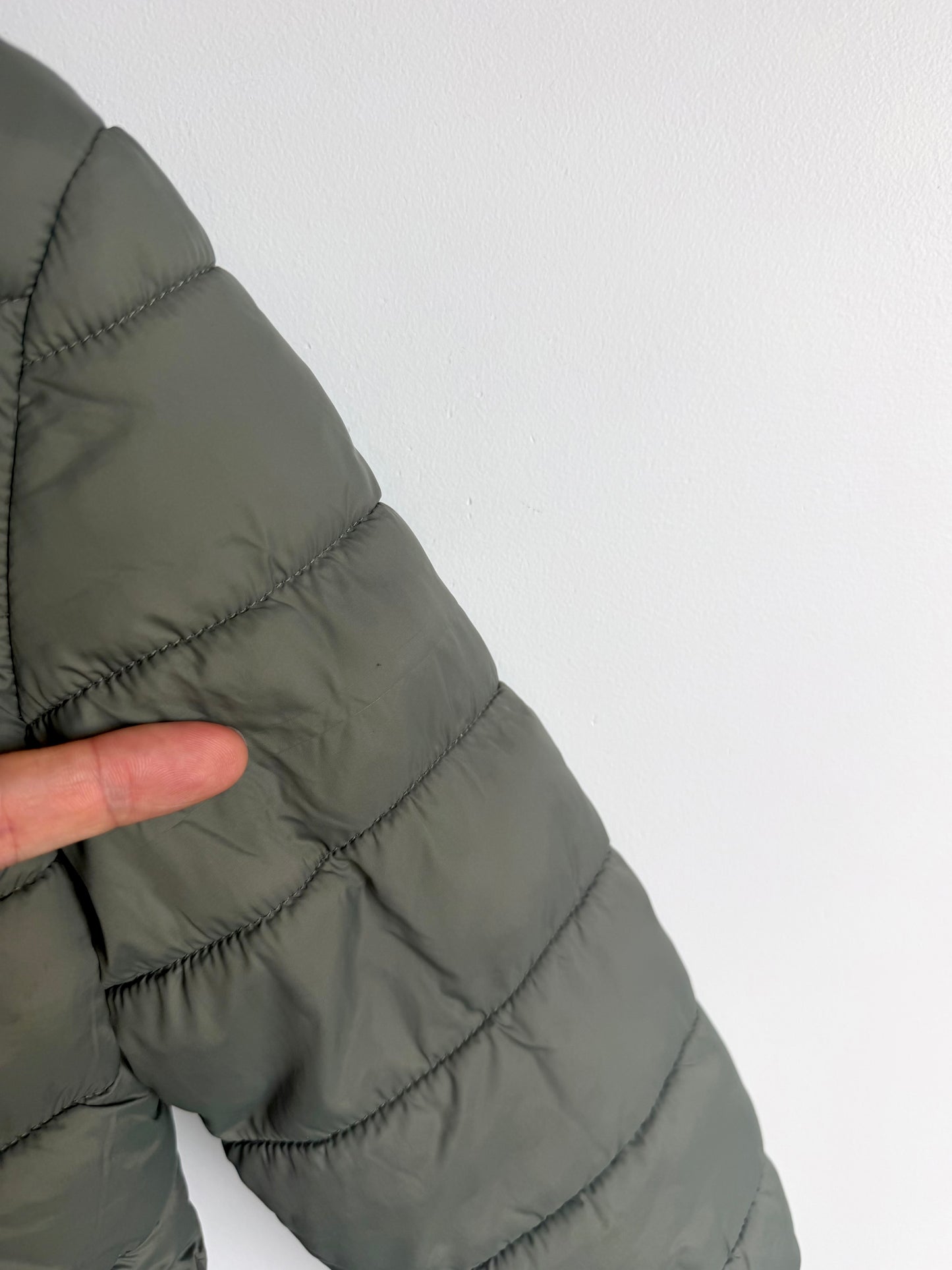 Green Hood Puffer Jacket / 4T