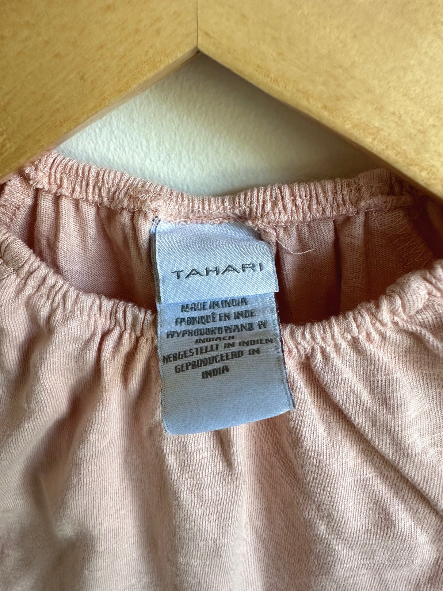 Pink Tahari Top / 12m