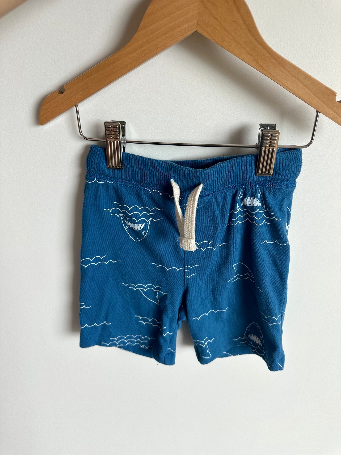 Blue Shark Shorts / 2T