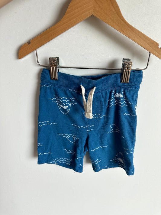 Blue Shark Shorts / 2T