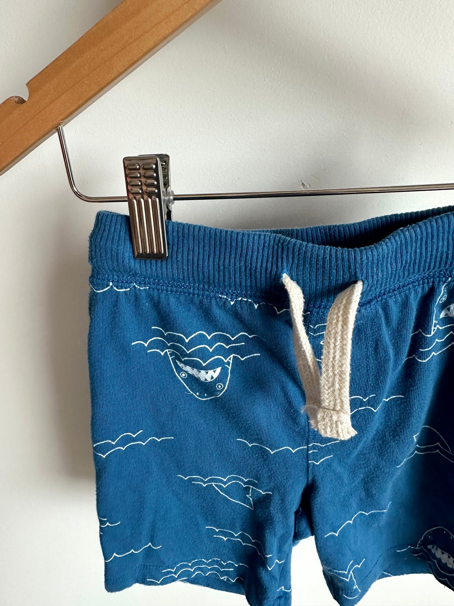 Blue Shark Shorts / 2T