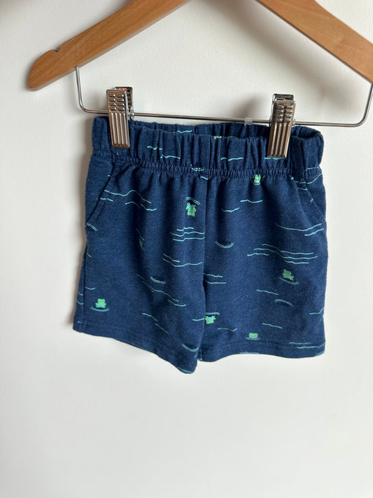 Blue Frog Shorts / 2T