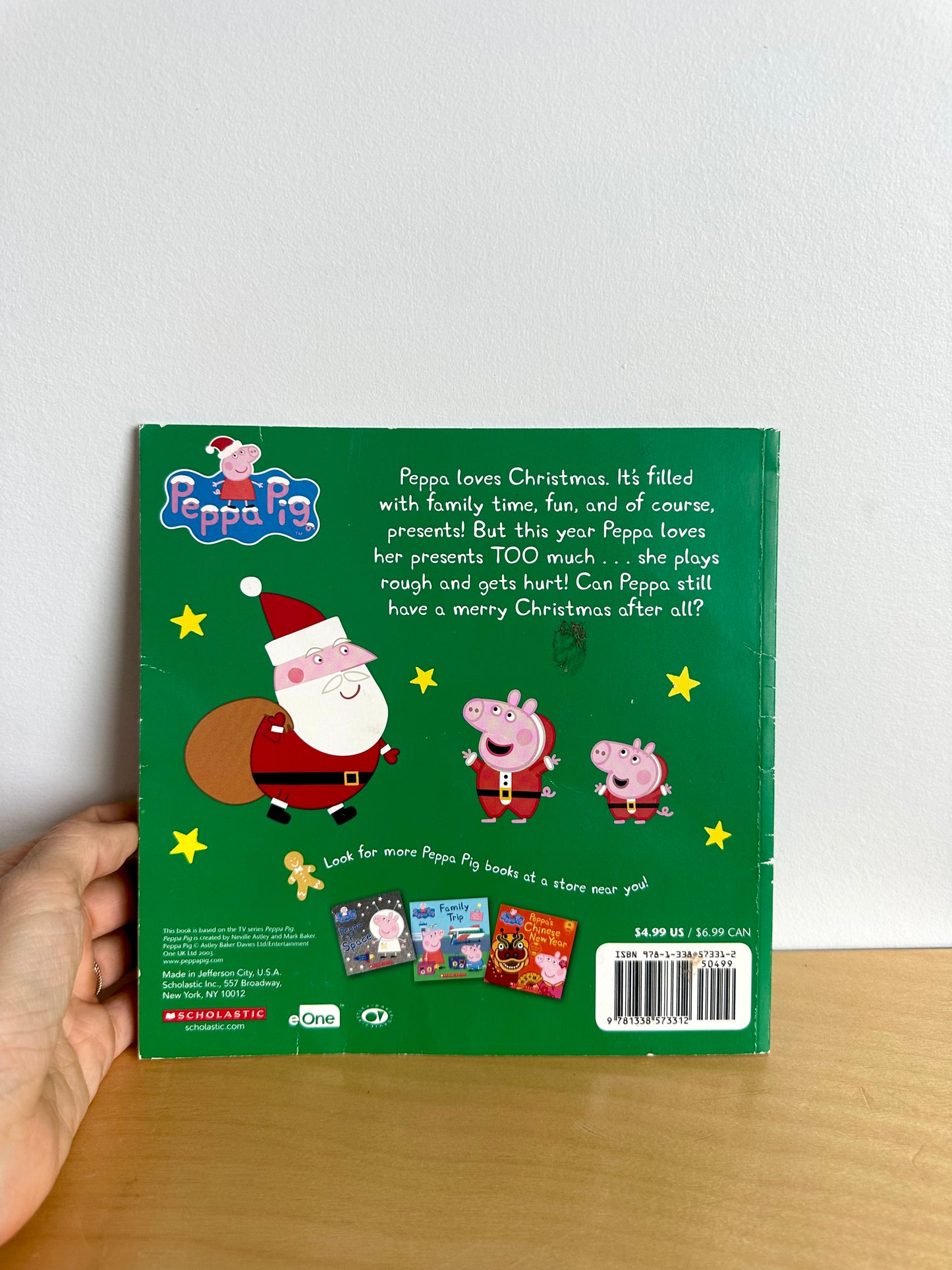 Merry Christmas Peppa! Book / 2-5 years