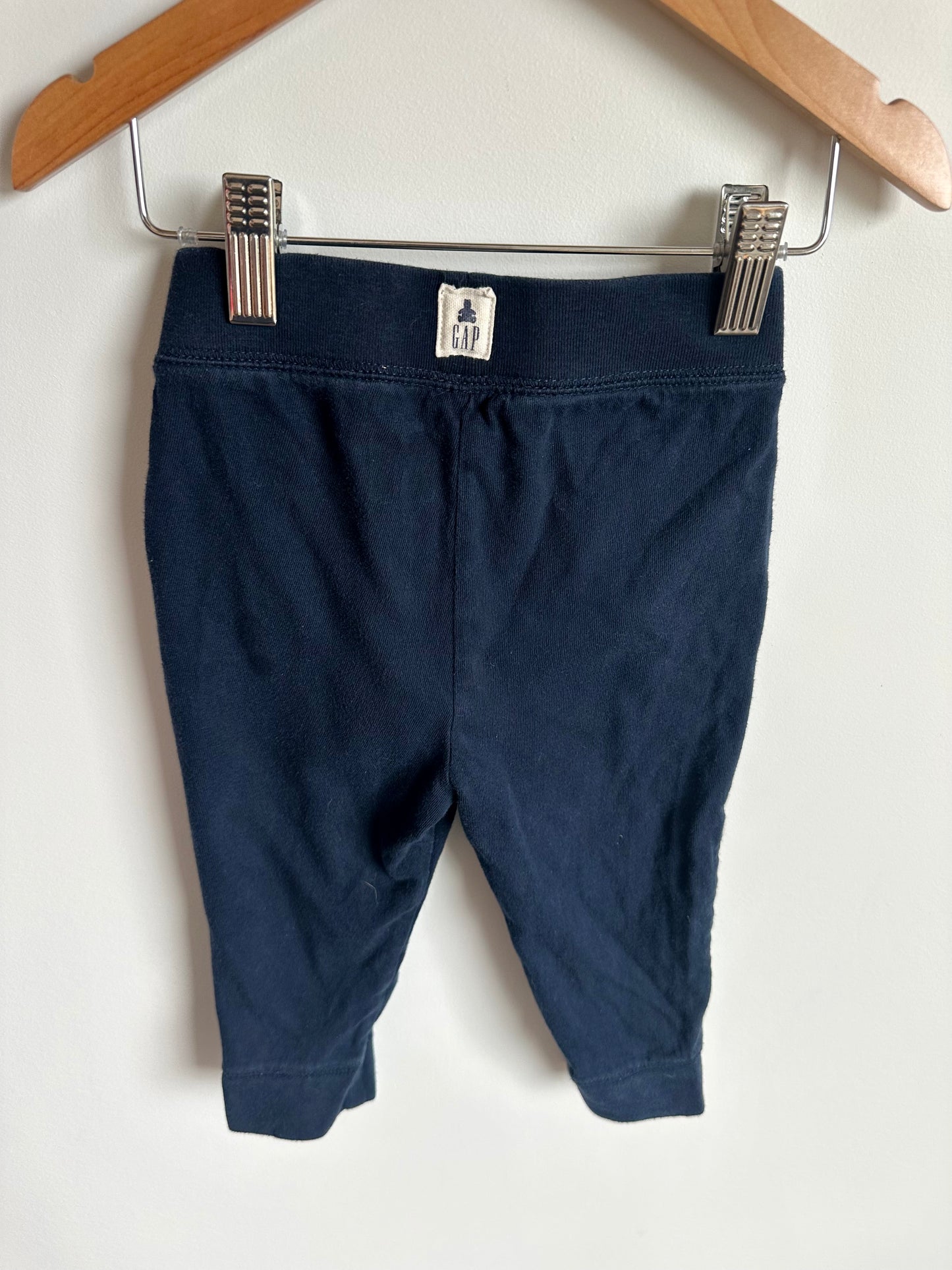 Gap Organic Navy Tapered Pants / 18-24m