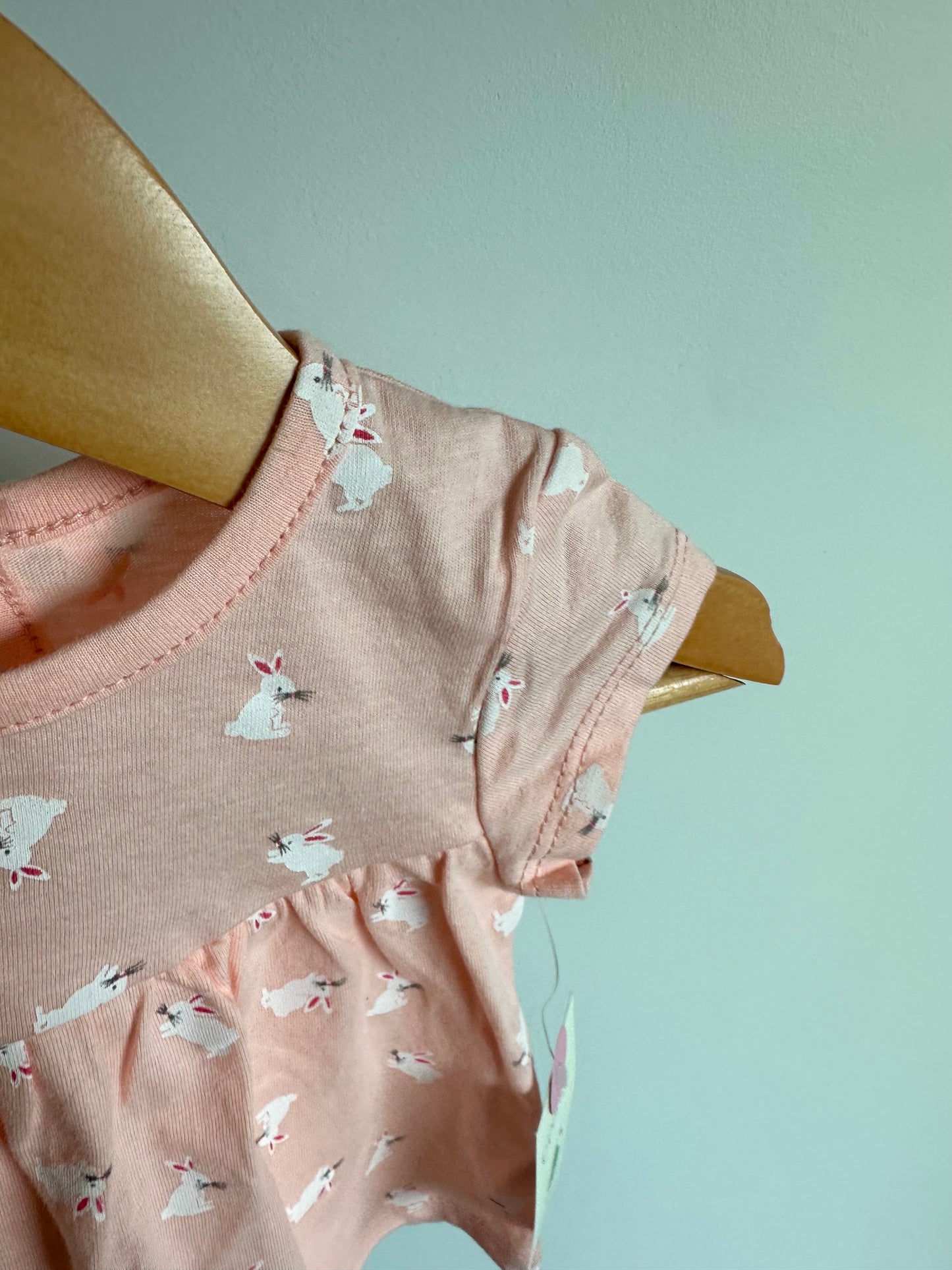 Pink Bunny Top (With Tags) / 0-3m