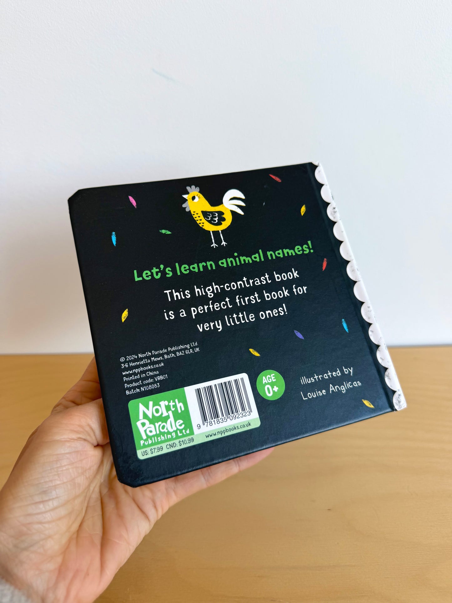 My First Animals Contrast Book / 0-2 years