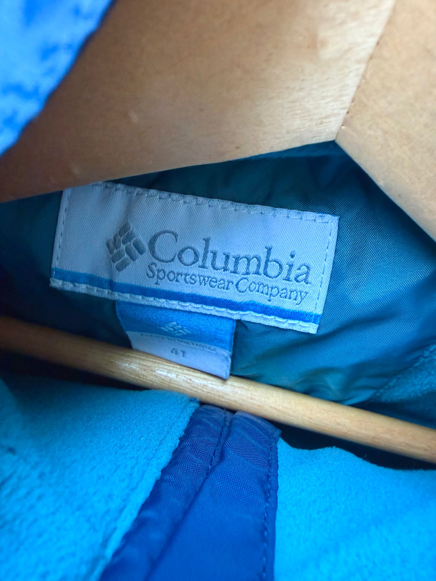 Columbia Blues Hood Jacket / 4T