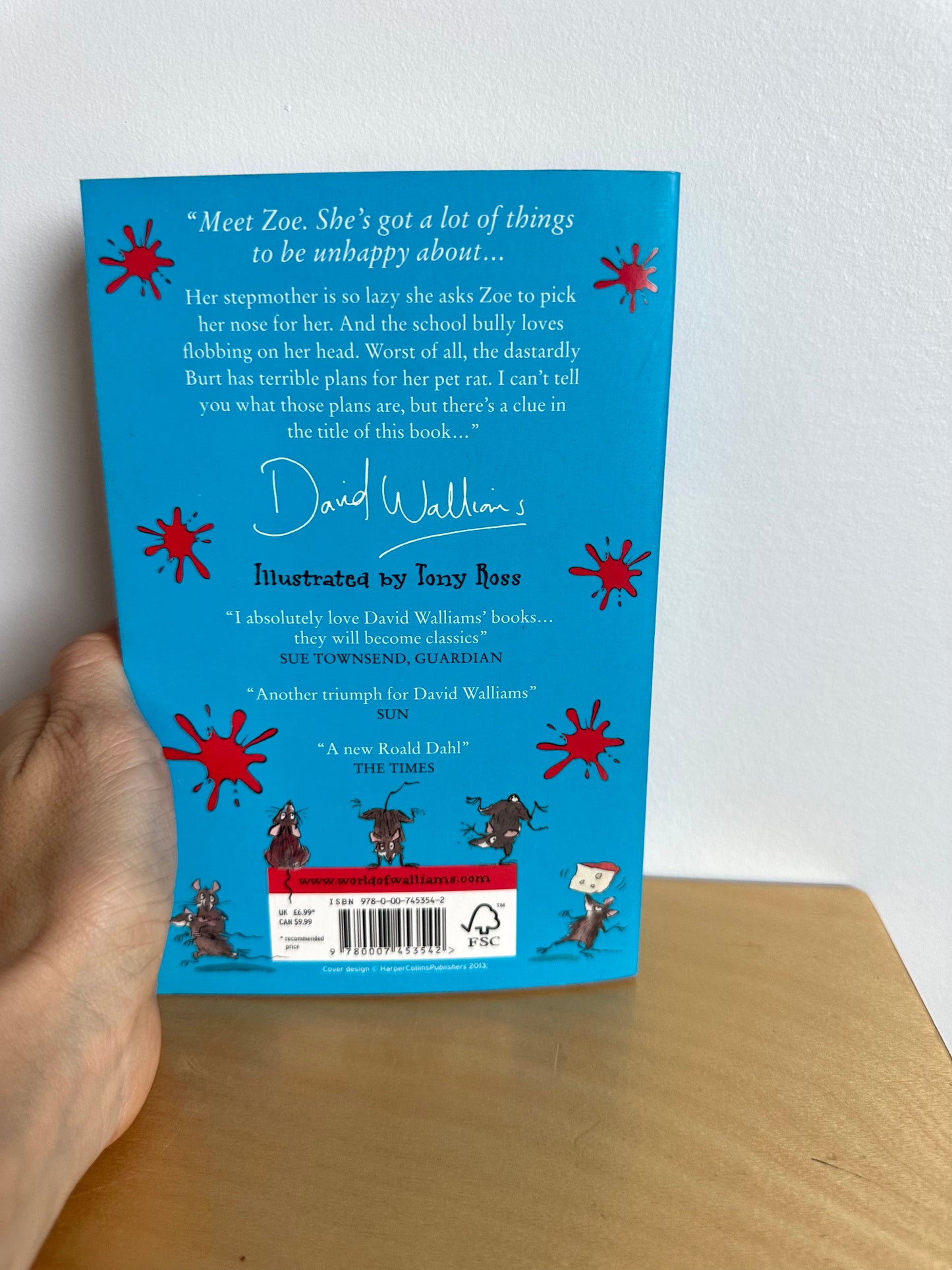 Ratburger Book / 9-12 years