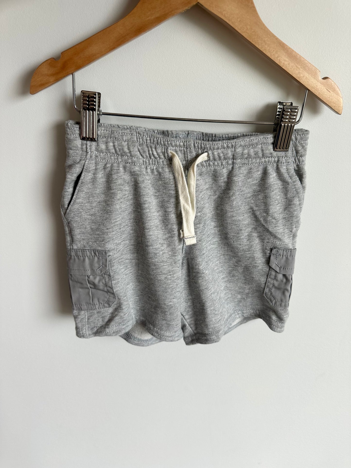 Grey Drawstring Shorts / 24m