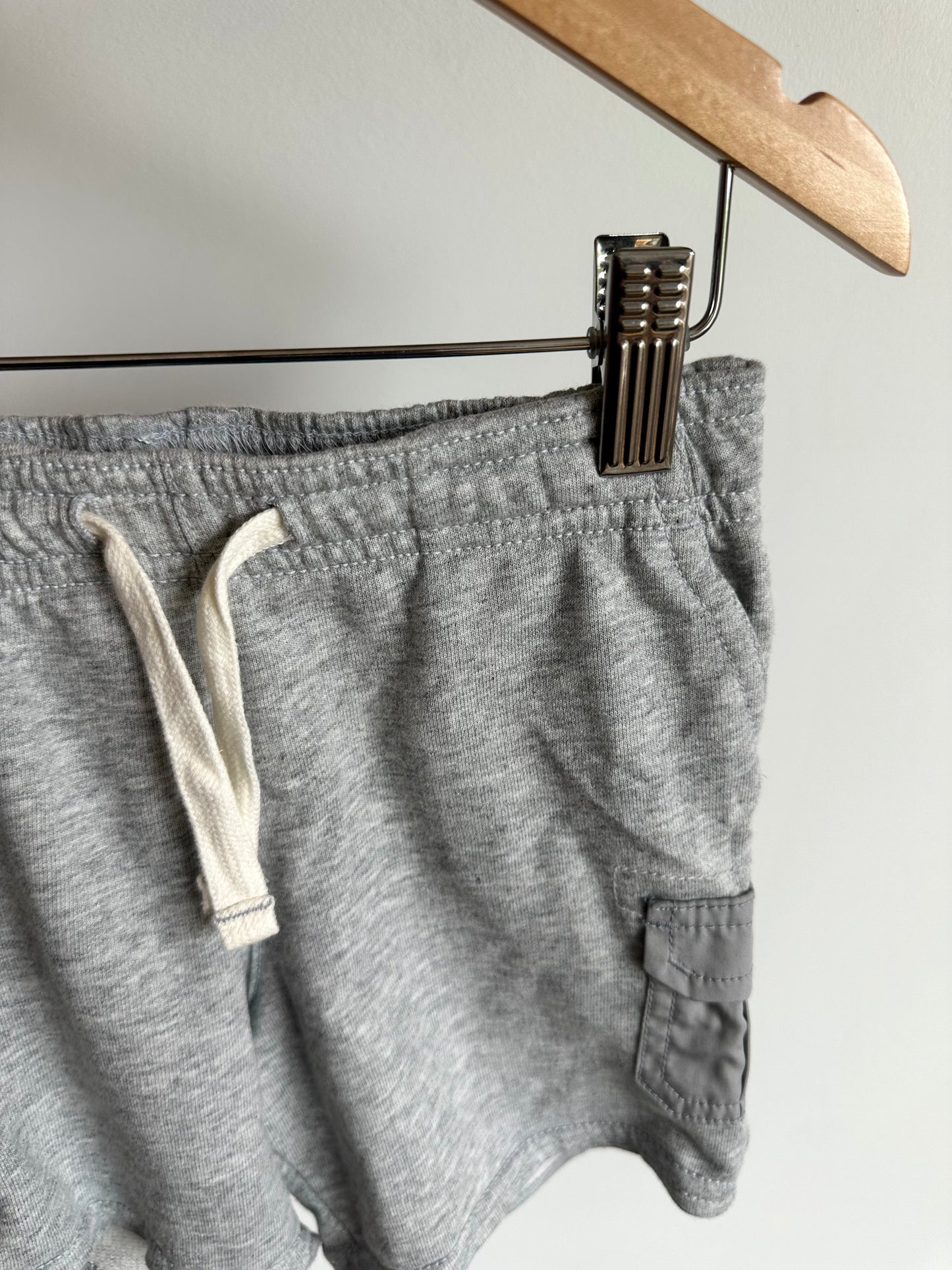 Grey Drawstring Shorts / 24m