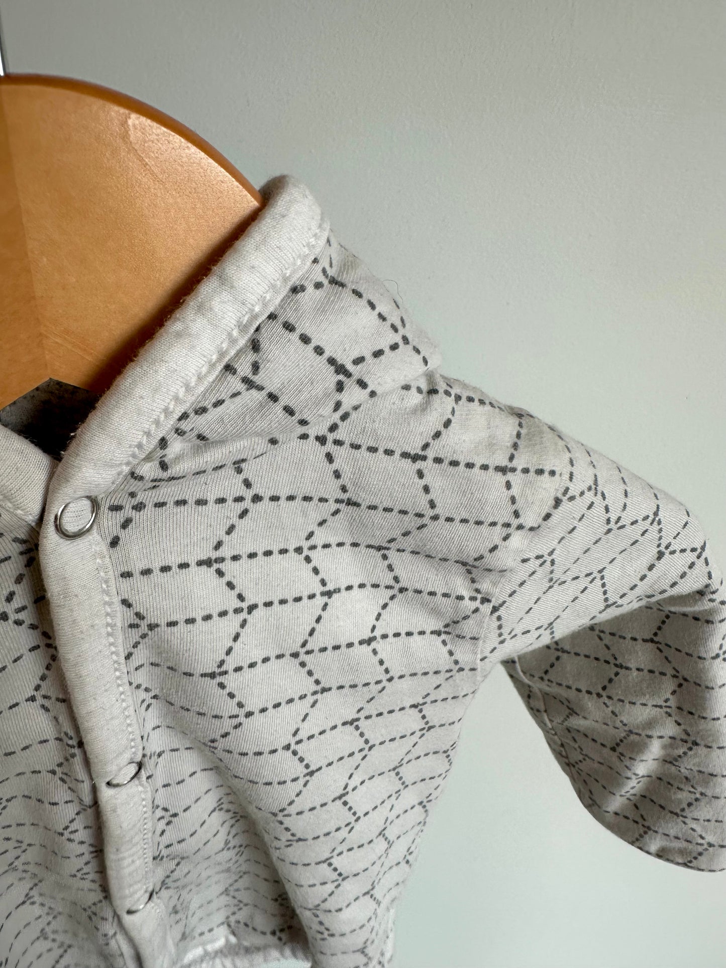 Noppies Grey Reversible Hoodie / 3m