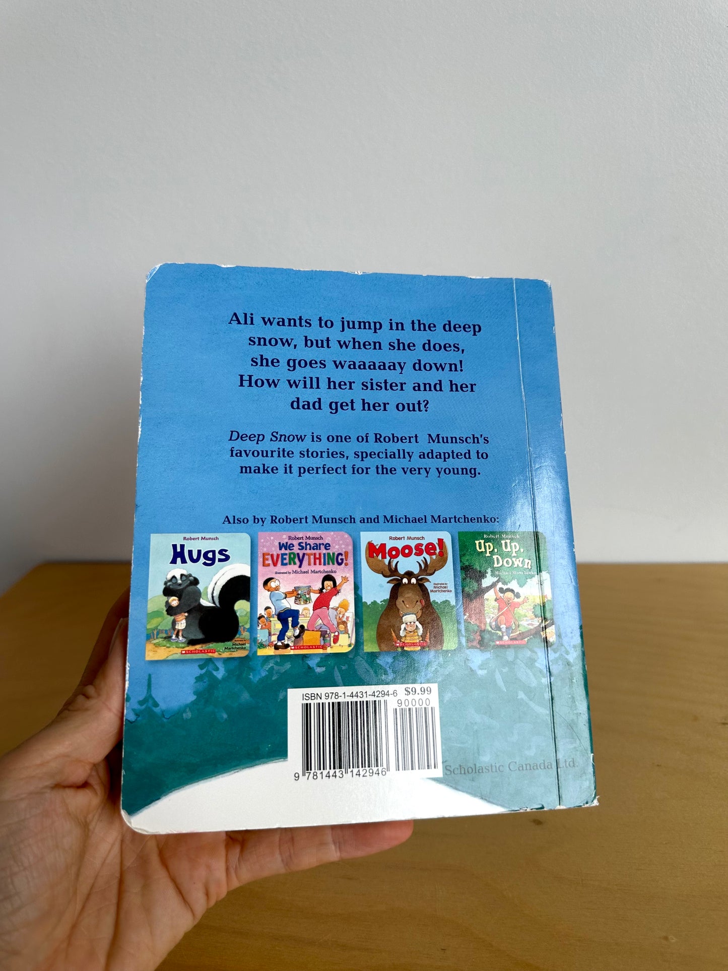 Deep Snow Hardcover Book / 3-8 years