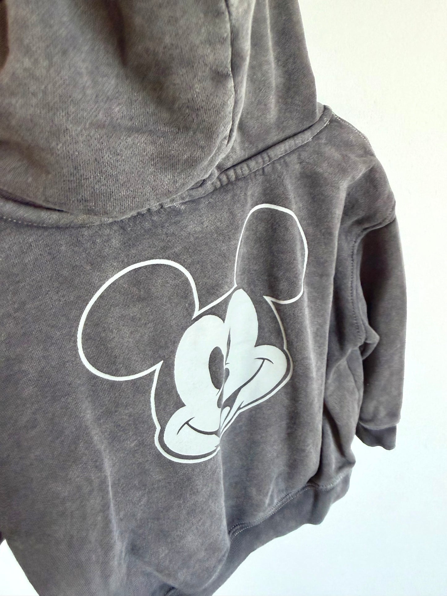 Mickey Dark Grey Hoodie / 3T