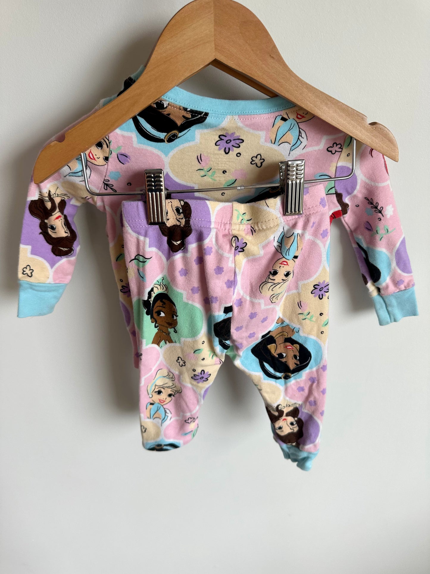 Disney Princess PJ Set / 12m