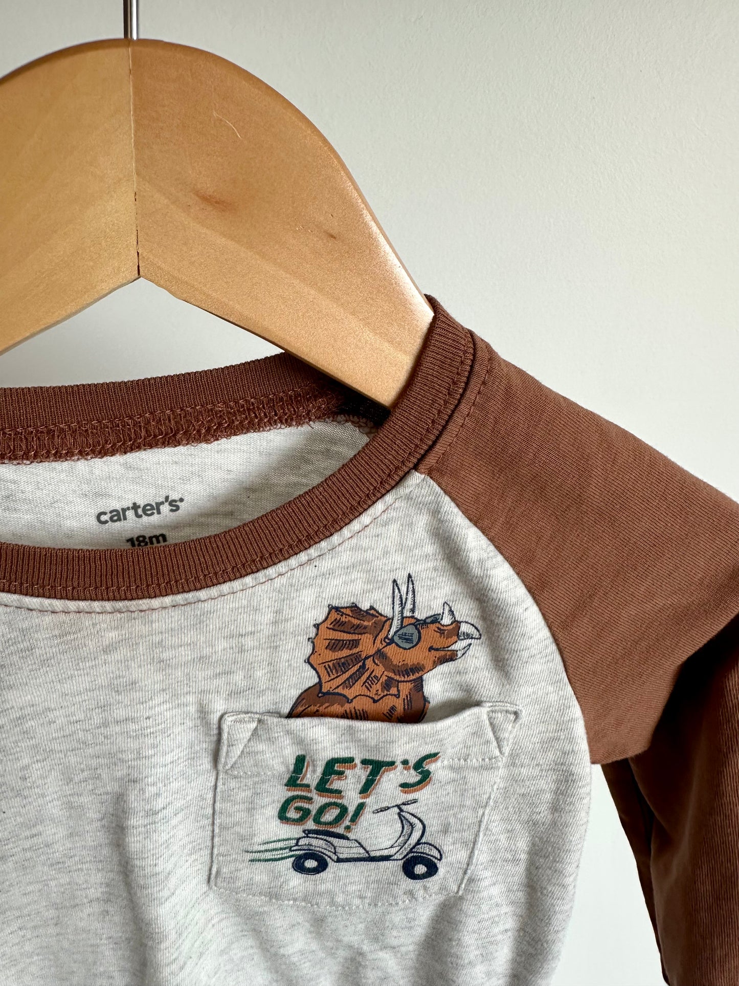 Let's Go Dino Long Sleeve / 18m