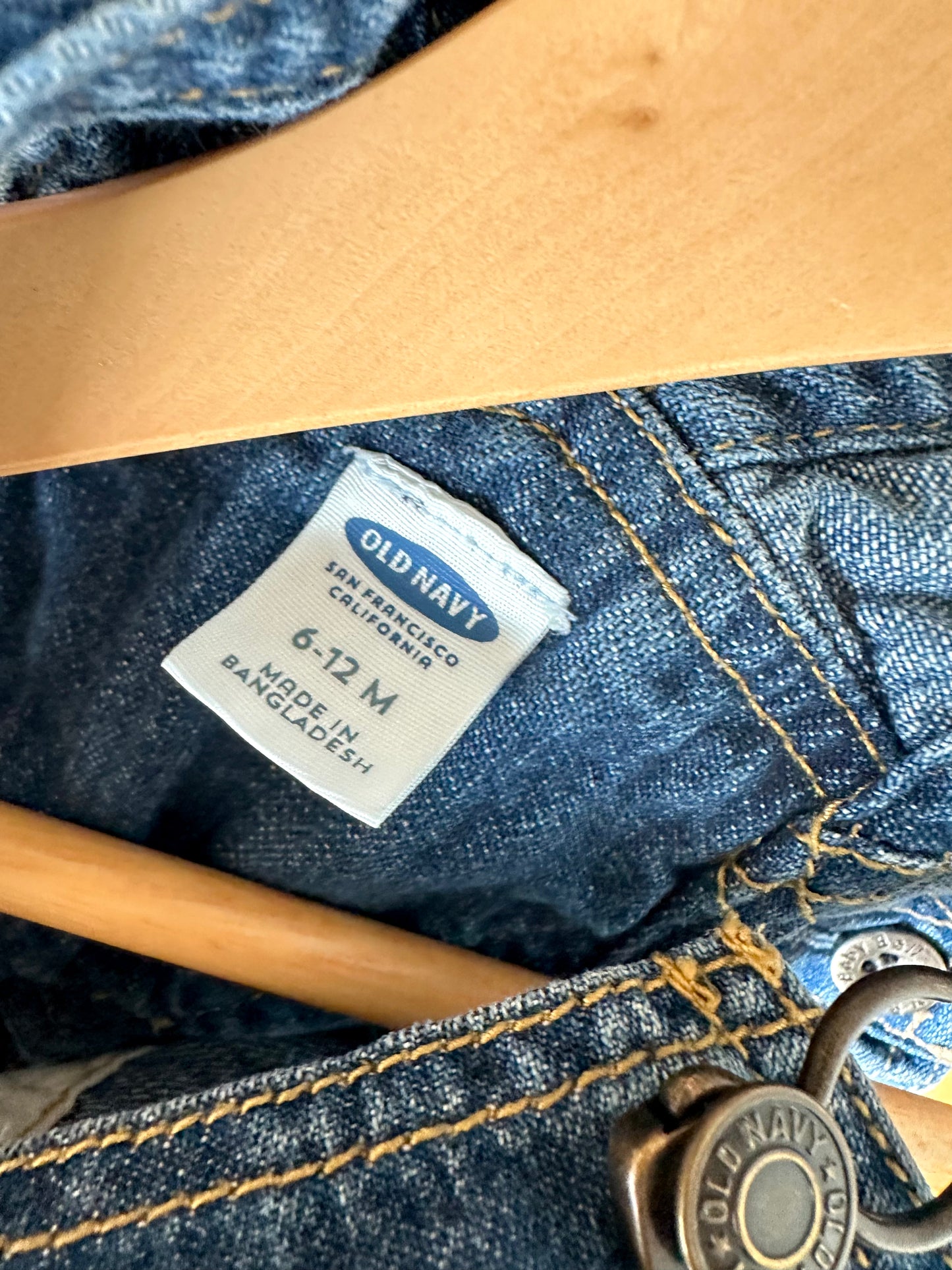 Jean Overalls / 6-12m