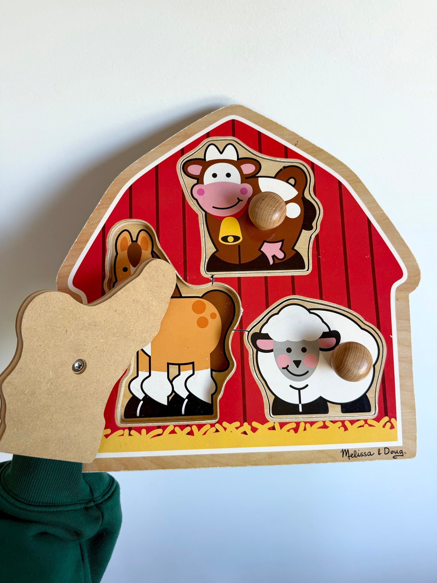 Farm Animal Shape Puzzle (No Shipping)