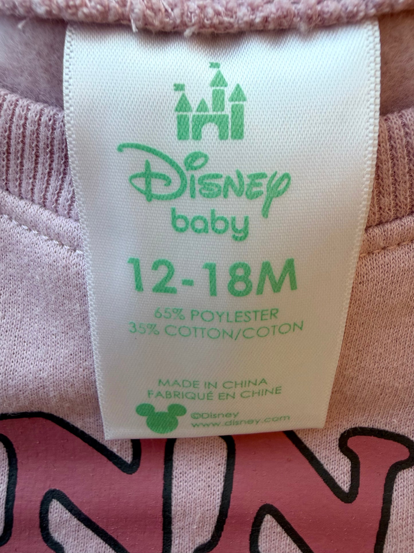 Minnie Mouse Sweater + Pants Set (With tags) / 12-18m