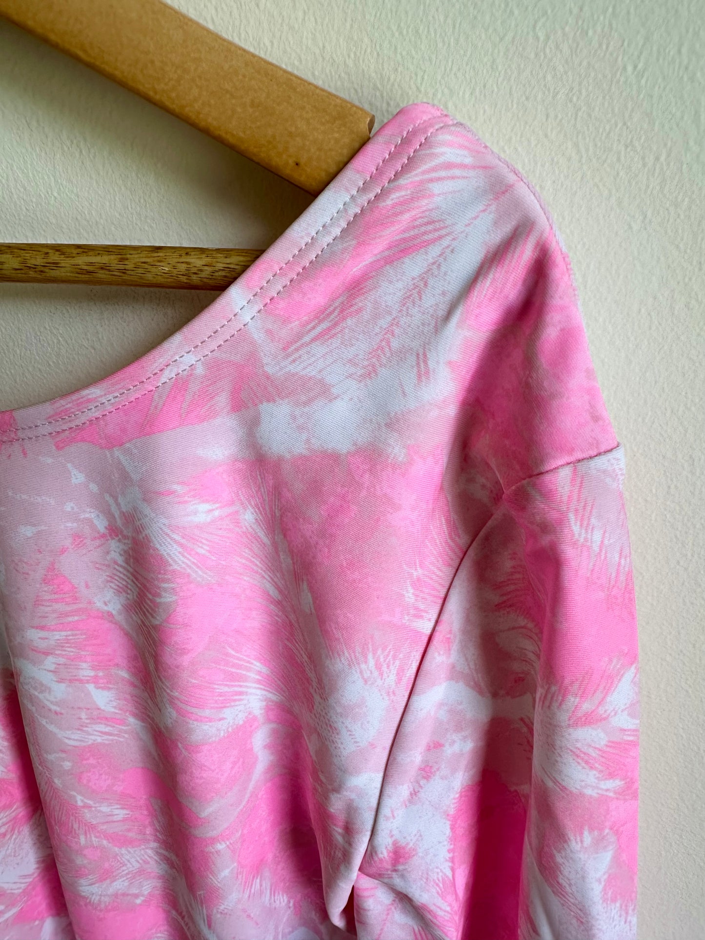 NEW Pink Long Sleeve Swimsuit / 14-16 years