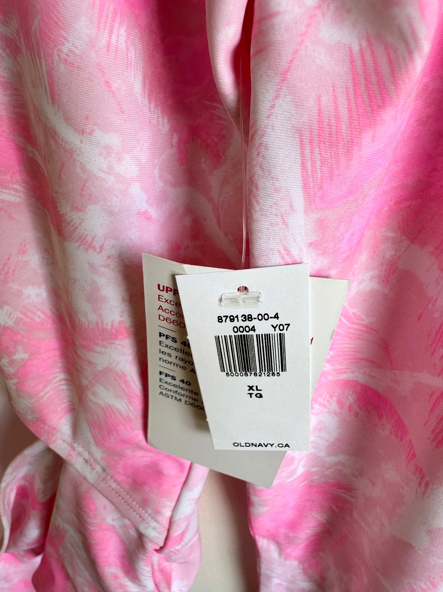 NEW Pink Long Sleeve Swimsuit / 14-16 years