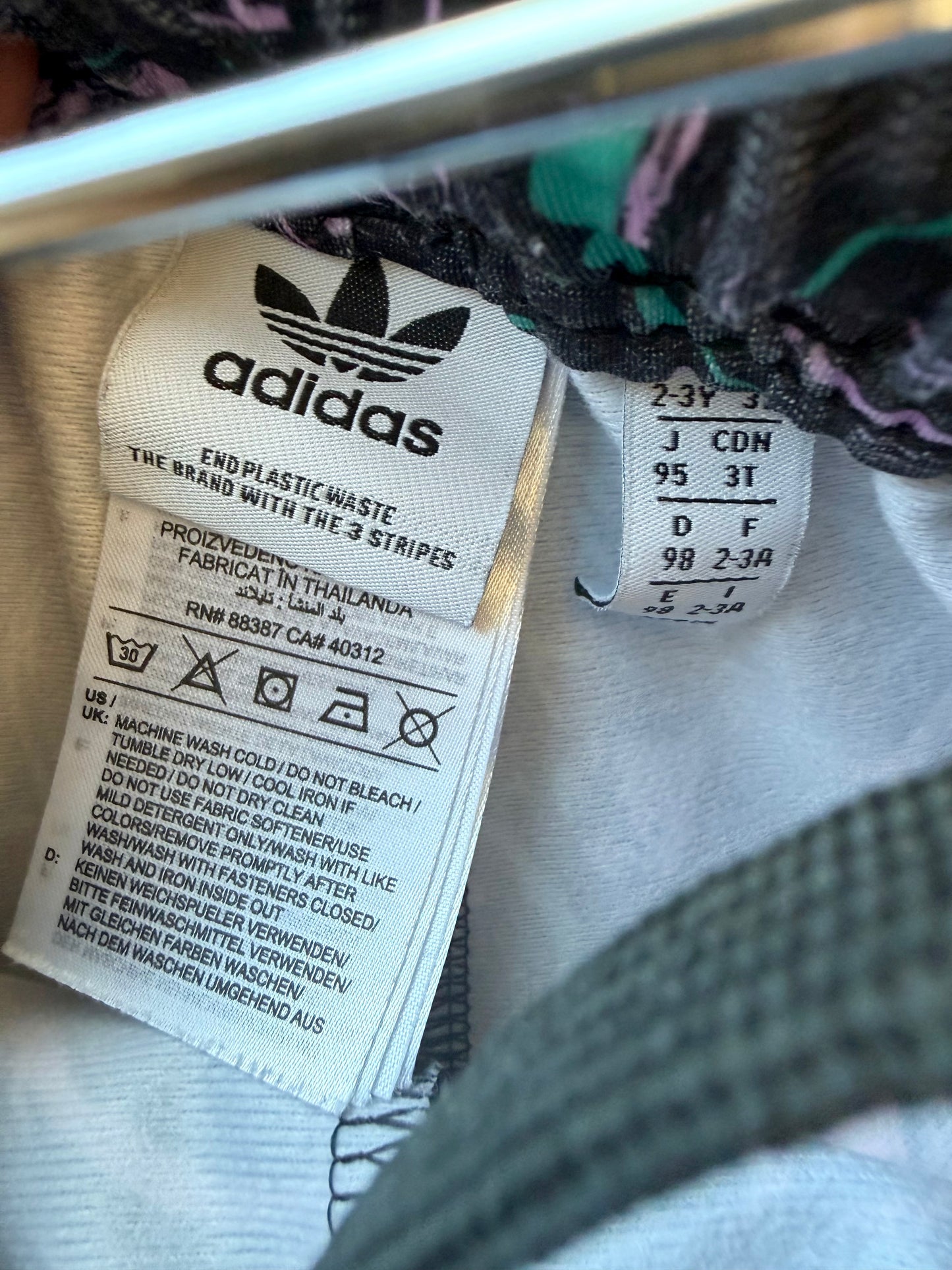 Adidas Paint Swirl Pants / 3T