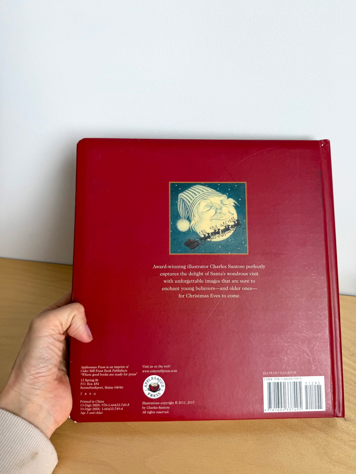 The Night Before Christmas, Classic Edition Book / 2-7 years (No Shipping)