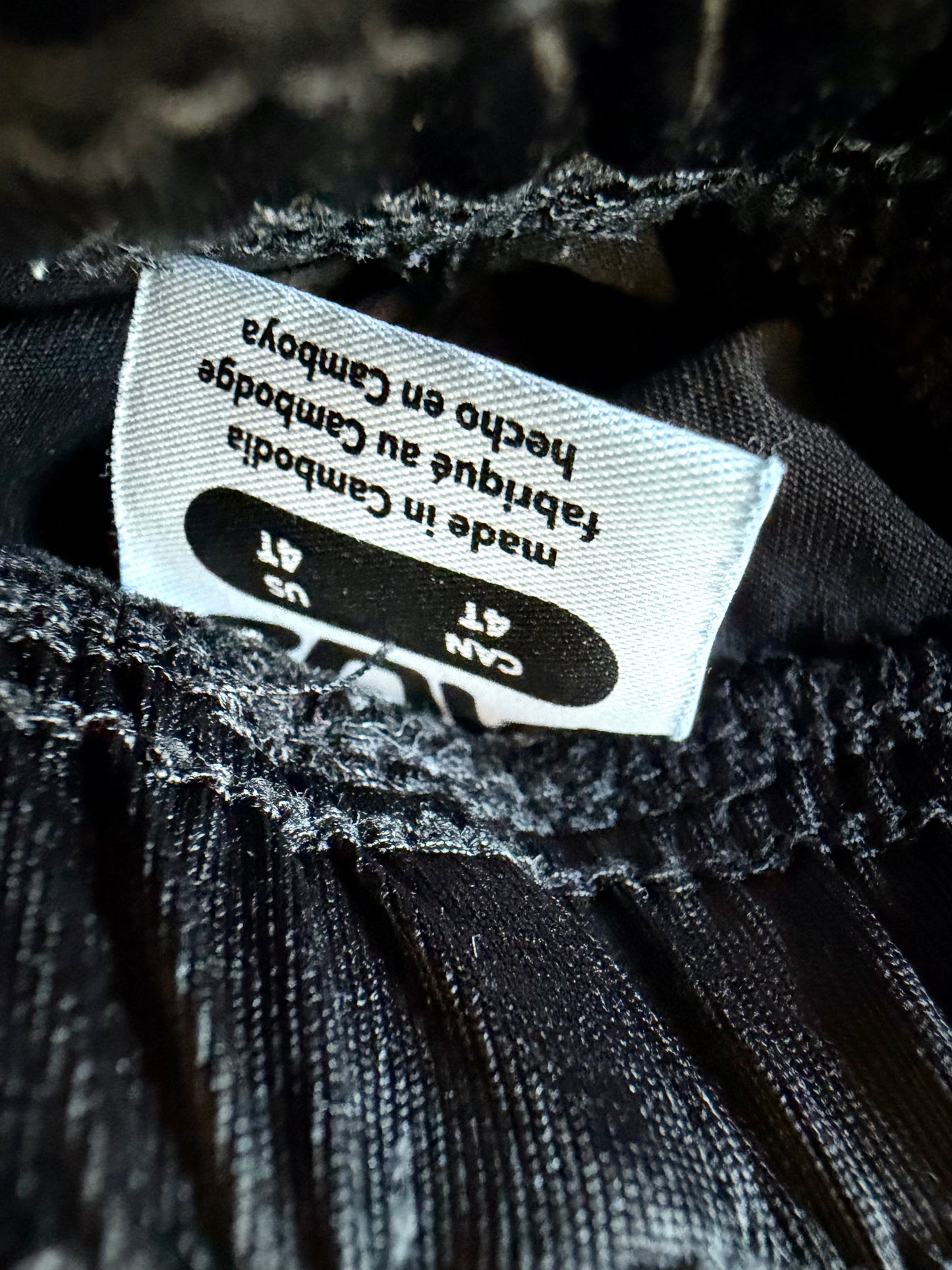 Fila Black Skort Shorts / 4T