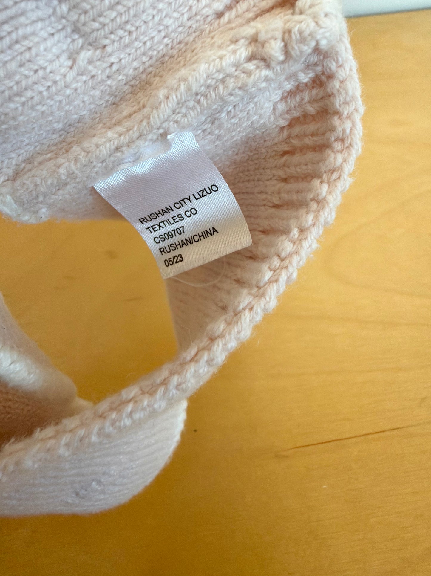 Knit Blush Headband / 3-12m?