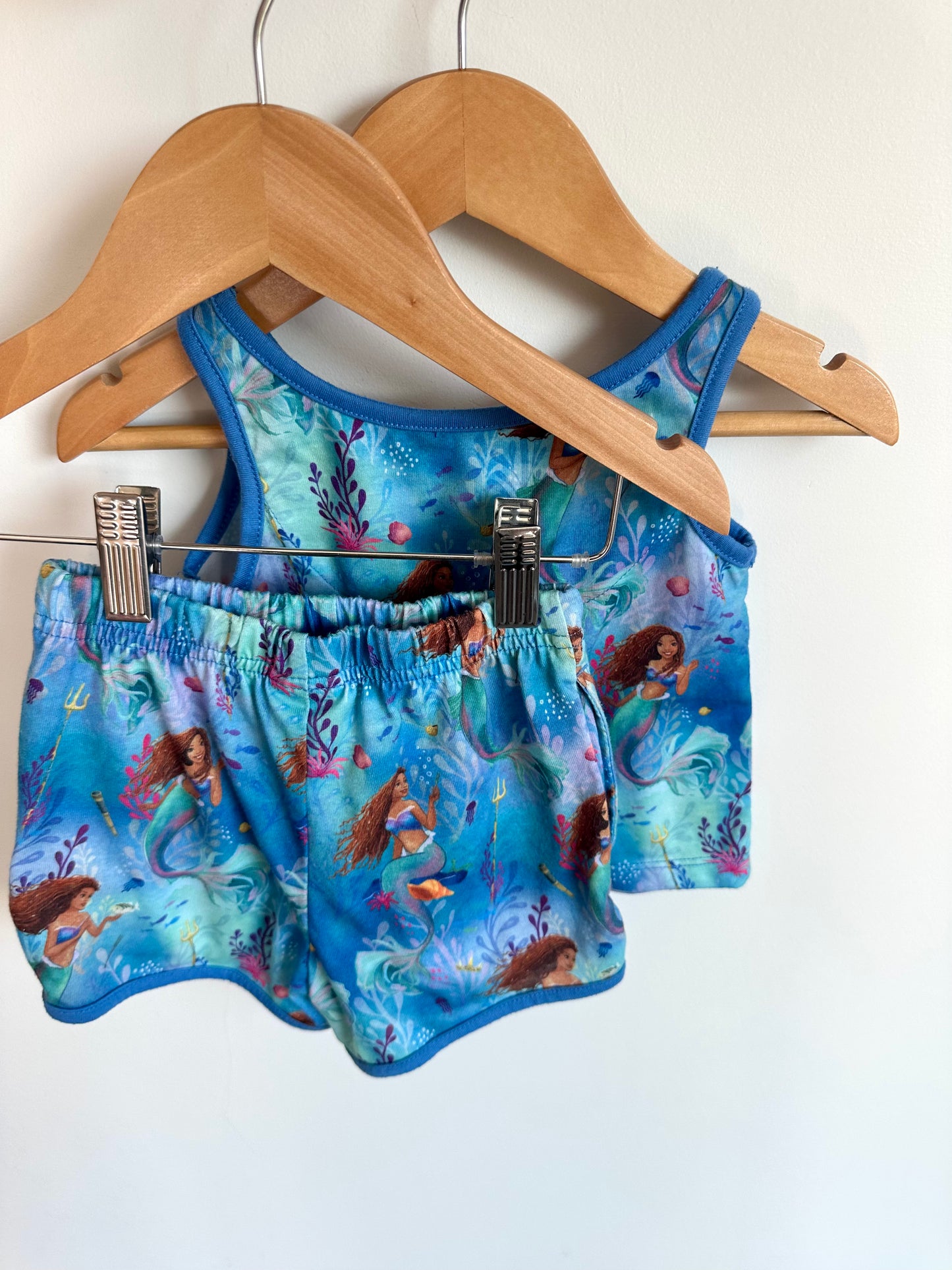 Disney Mermaid Tank + Shorts Set / 2T
