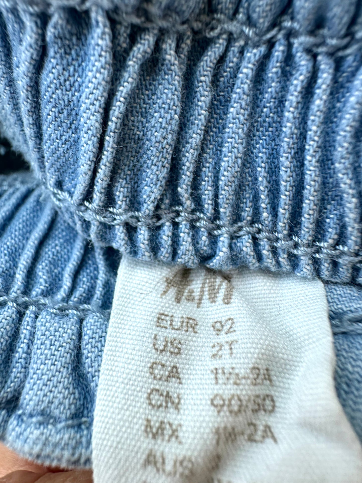 H&M Chambray Shorts / 18-24m