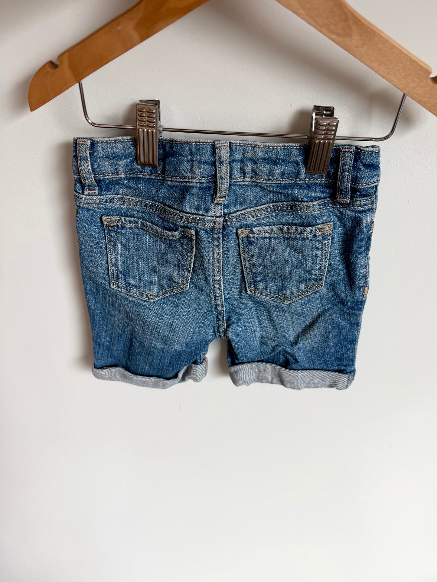 Gap Denim Shorts with Adjustable Waist/ 2T