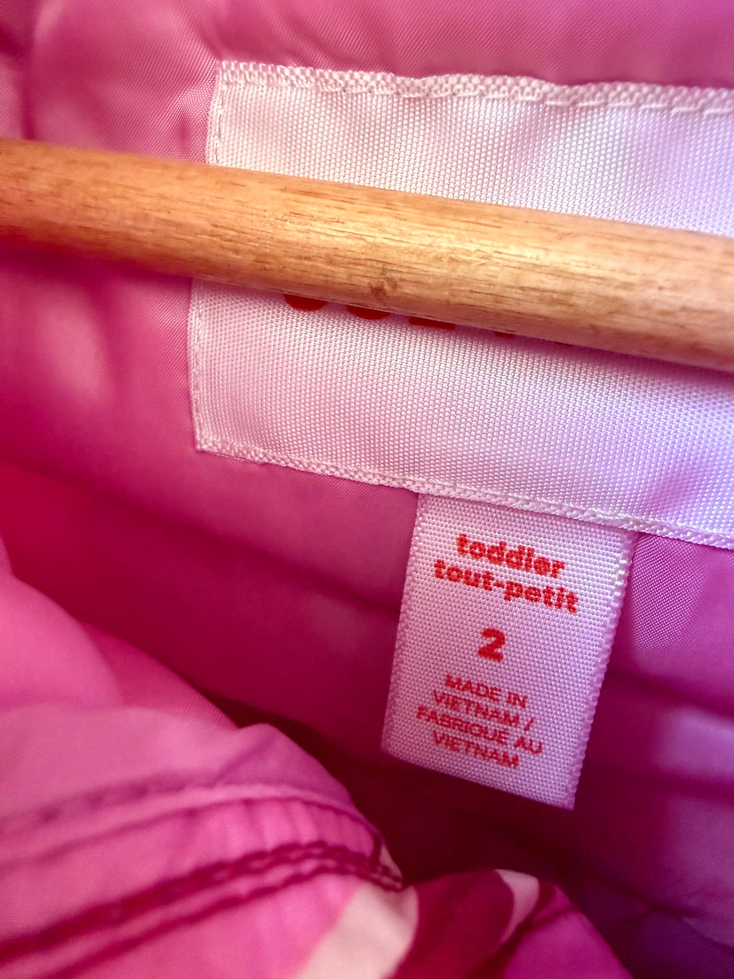 Heart Puffer Hood Jacket / 2T