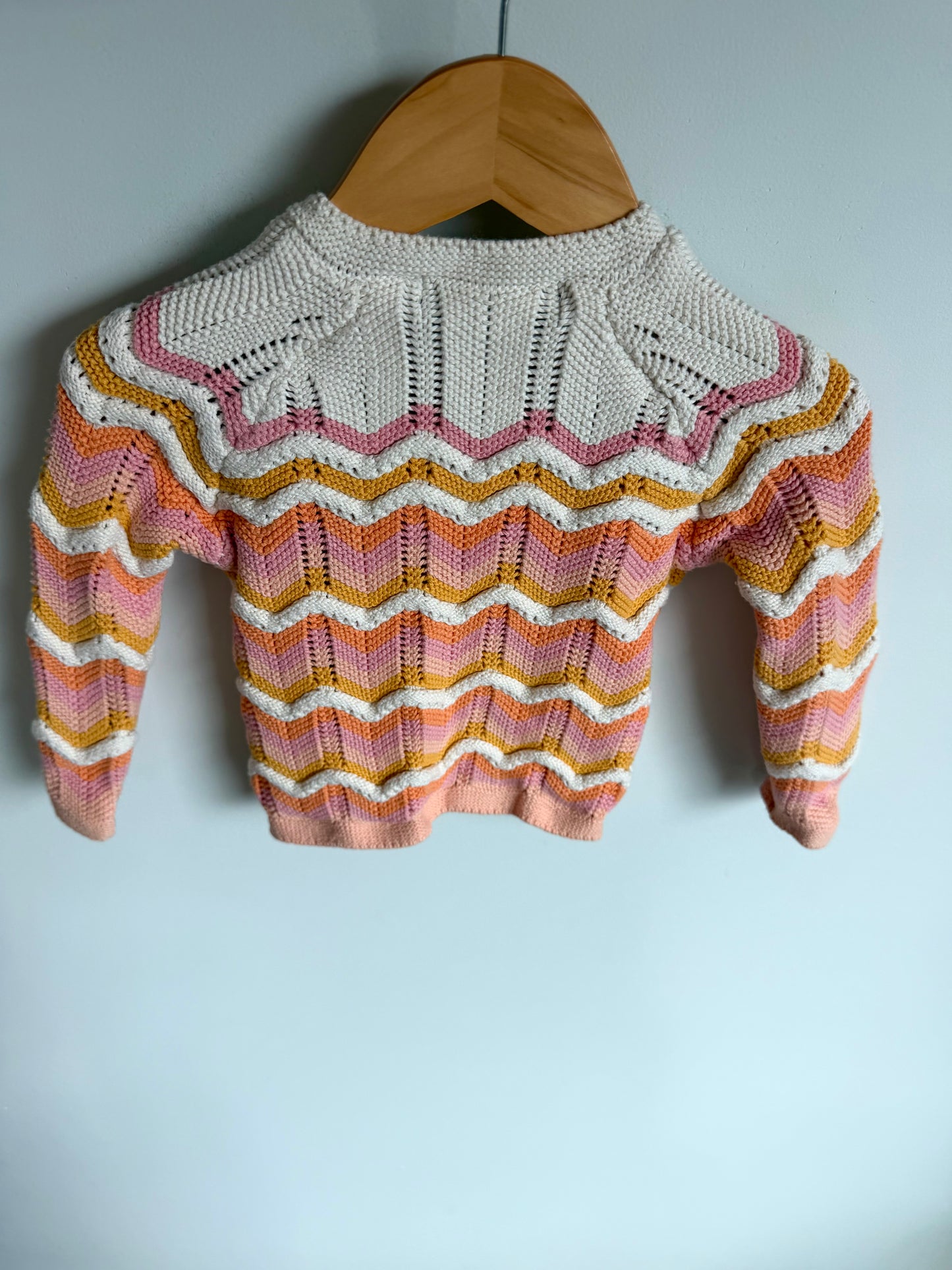 Colourful Knit Cardigan / 2T